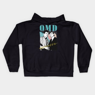 OMD \ Original Retro Tribute Design Kids Hoodie